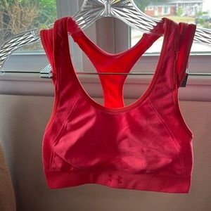 Under Armour Coral Sports Bra